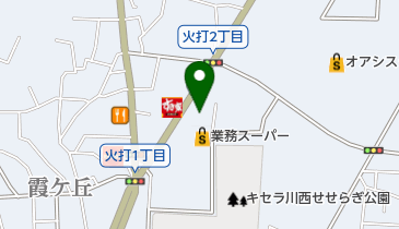 株式会社犬の家川西店の地図画像