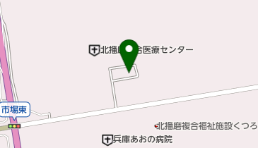 日本調剤北播磨薬局の地図画像