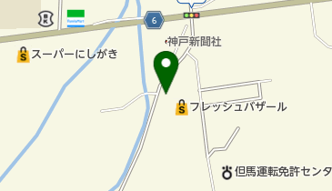 ふらんせ 八鹿店の地図画像