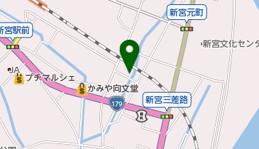 岩尾クリーニングの地図画像