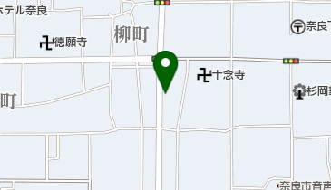 奈良ルーテル教会の地図画像