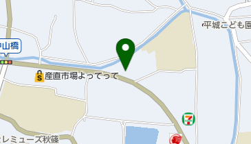 秋篠パン工房の地図画像