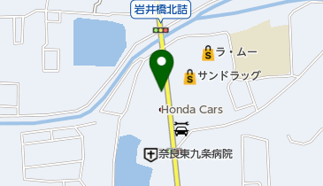 髪一大安寺店の地図画像