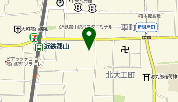 イシガミ新郡山店の地図画像