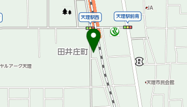 髪切り処楽の地図画像