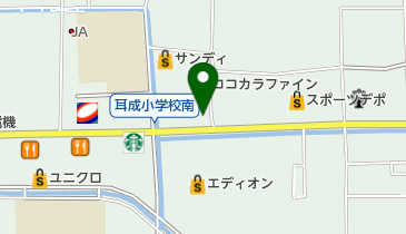 マニスオブヘアー ルシア店の地図画像