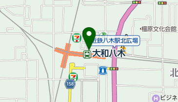 宮廷飯店の地図画像