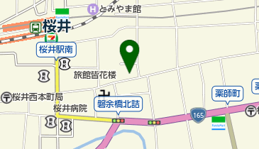 かねだ呉服店の地図画像