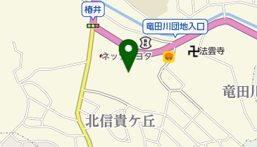 市民生活協同組合ならコープディアーズコープたつたがわの地図画像