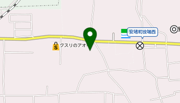 グループホーム安堵園の地図画像
