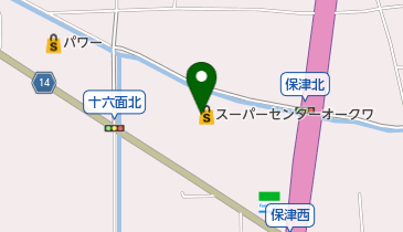 セイコー堂 スーパーセンターオークワ田原本インター店の地図画像