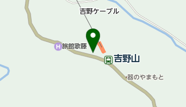 吉野・旅ともツアーズの地図画像
