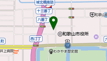 和歌山市役所 農業委員会事務局の地図画像