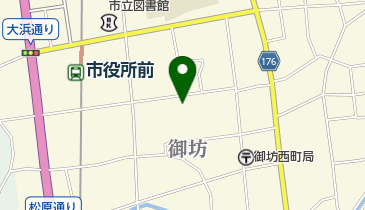 田中綿ふとん店の地図画像