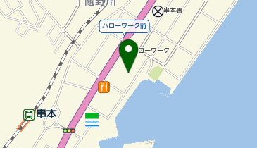 アトム串本店の地図画像