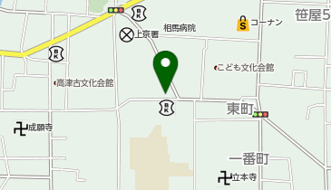 藤田商店の地図画像
