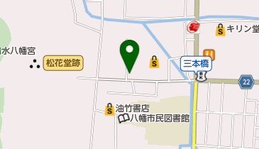 まるなか呉服店の地図画像