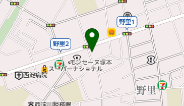 こうじんマッサージ治療院の地図画像