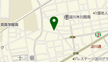 サロンドエステRAYやすらぎの地図画像