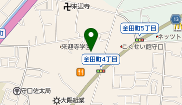 リラックスリラックス佐太の地図画像