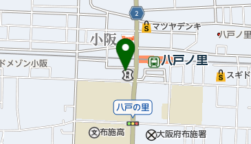 サンテ薬局八戸ノ里店の地図画像