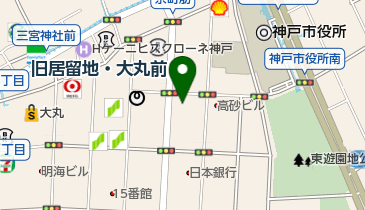 日本オーチス・エレベータ株式会社神戸支店の地図画像