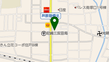 阪神オートモーティブの地図画像