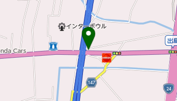 木の実や 四ヶ郷店の地図画像