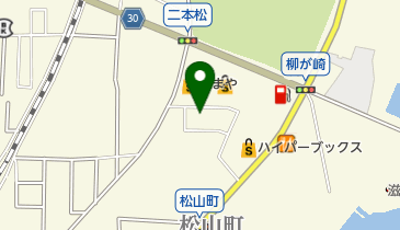 理容たなかの地図画像