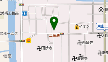 とかく美容室の地図画像