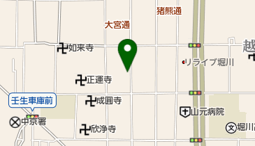 大野国染工場の地図画像