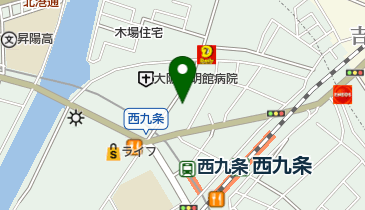 西九条おはな保育園の地図画像