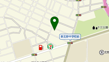 まごころ弁当大阪中央店の地図画像