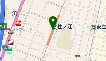 ヘアーサロンコロコロの地図画像