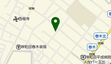 スーパーイナリの地図画像