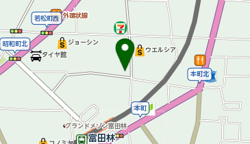 訪問看護ステーションデューン富田林の地図画像