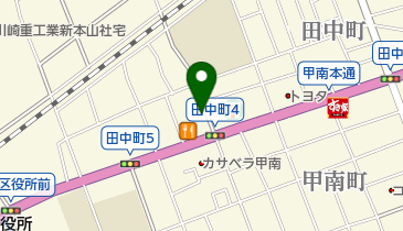 栄光クリーニングの地図画像