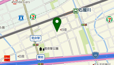 カーブスサザンモールの地図画像