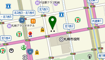 本郷美術骨董館の地図画像