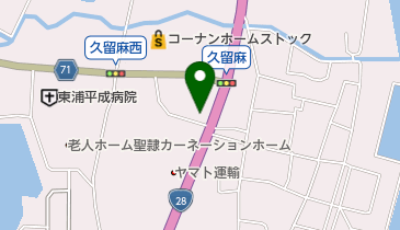 土井呉服店の地図画像