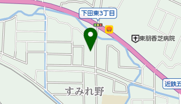 崎山鍼灸整骨院の地図画像