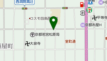 福田器械工業株式会社の地図画像