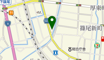 福知山代行の地図画像