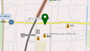 アイセイ薬局長岡天神店の地図画像