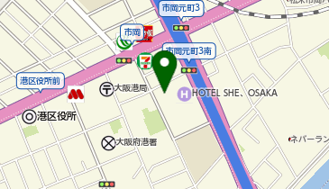 SOMPOケアラヴィーレ弁天町の地図画像