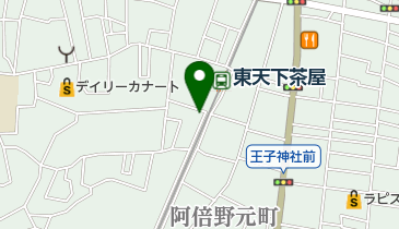 けんたくん大阪上町店の地図画像
