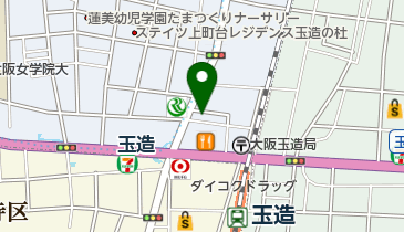 学校法人八洲学園高等学校大阪中央校の地図画像