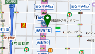 株式会社日本育児の地図画像
