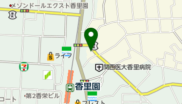 有限会社香電商社の地図画像