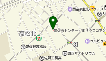 りんか泉佐野店の地図画像